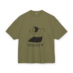 Camiseta box ultra gruesa - Verde oliva - Camiseta «Jaia Corema» Camiseta box ultra gruesa - Verde oliva - Camiseta «Jaia Corema»