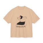 Camiseta box ultra gruesa - Beis - Camiseta «Jaia Corema» Camiseta box ultra gruesa - Beis - Camiseta «Jaia Corema»