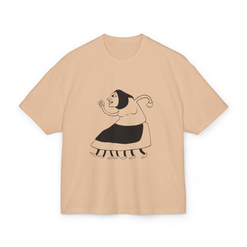 Camiseta box ultra gruesa - Beis - Camiseta «Jaia Corema»