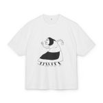 Camiseta box ultra gruesa - Blanco - Camiseta «Jaia Corema» Camiseta box ultra gruesa - Blanco - Camiseta «Jaia Corema»
