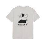 Camiseta oversize gruesa - Gris jaspeado claro - Camiseta «Jaia Corema» Camiseta oversize gruesa - Gris jaspeado claro - Camiseta «Jaia Corema»