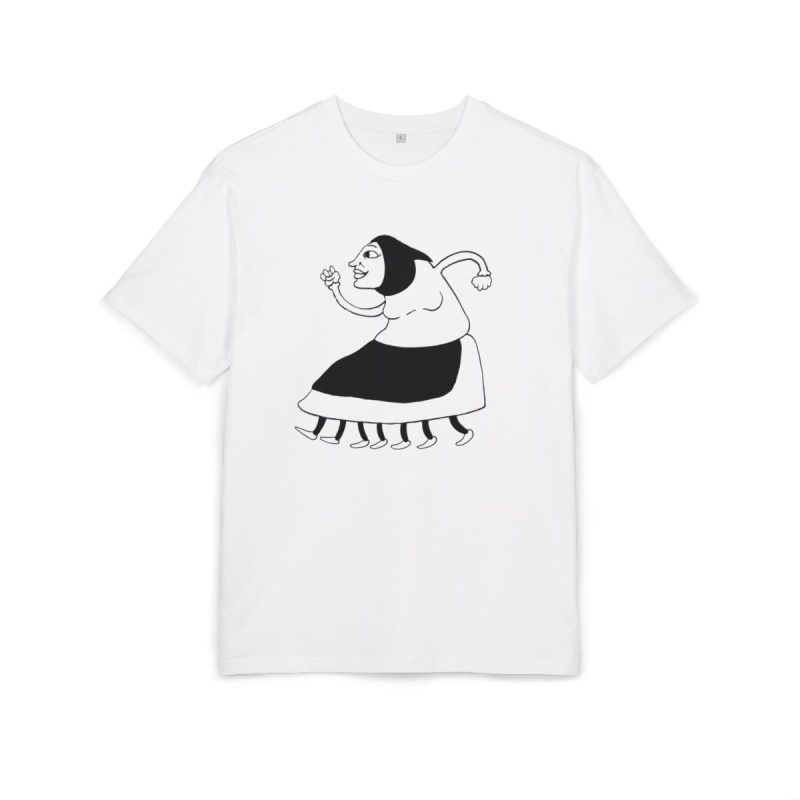 Camiseta oversize gruesa - Blanco - Camiseta «Jaia Corema»
