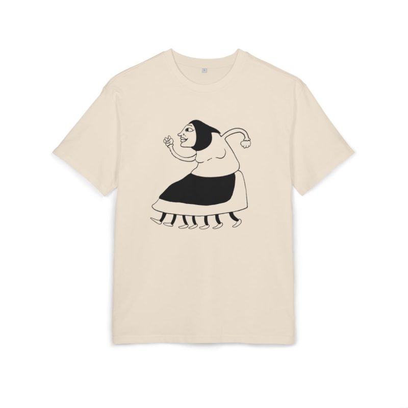 Camiseta oversize gruesa - Arena - Camiseta «Jaia Corema»