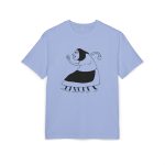 Camiseta oversize gruesa - Azul violeta - Camiseta «Jaia Corema» Camiseta oversize gruesa - Azul violeta - Camiseta «Jaia Corema»
