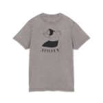 Camiseta lavado acido cuello redondo - Gris asfalto - Camiseta «Jaia Corema» Camiseta lavado acido cuello redondo - Gris asfalto - Camiseta «Jaia Corema»