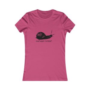 Camiseta mujer Favorite - Frambuesa - Camiseta Caragol Bover Cans