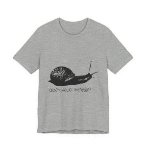 Camiseta jersey manga corta - Gris jaspeado - Camiseta Caragol Bover Cans
