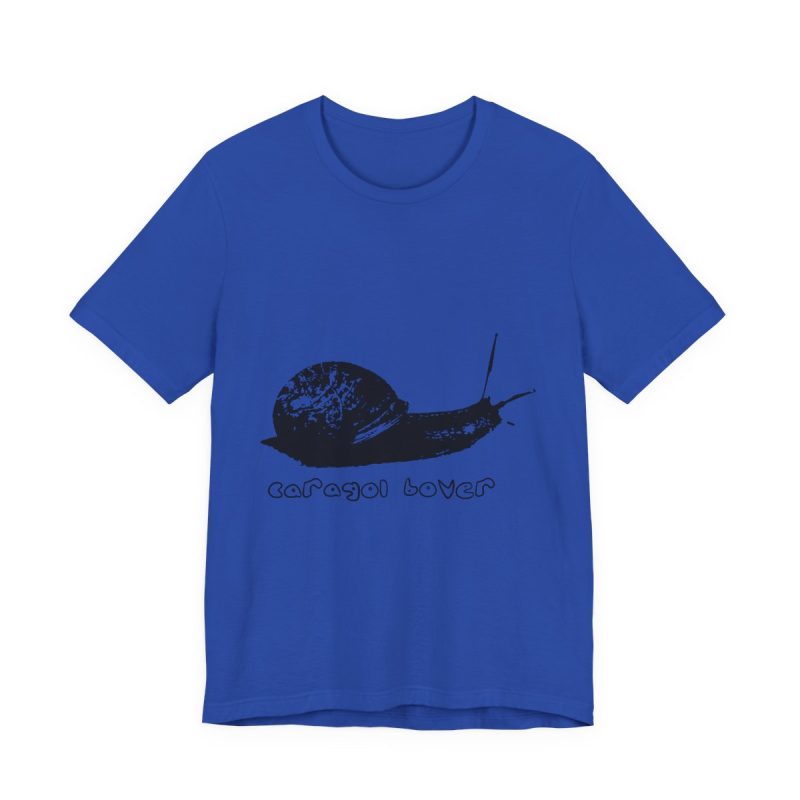 Camiseta jersey manga corta - Azul royal autentico - Camiseta Caragol Bover Cans