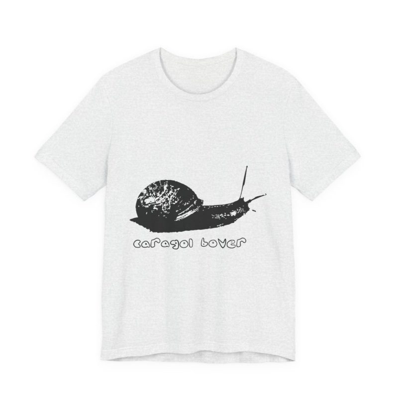 Camiseta jersey manga corta - Gris ceniza - Camiseta Caragol Bover Cans