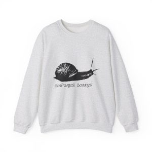 Sudadera cuello redondo - Gris ceniza - Camiseta Caragol Bover Cans