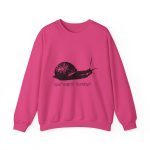 Sudadera cuello redondo - Fucsia intenso - Camiseta Caragol Bover Cans