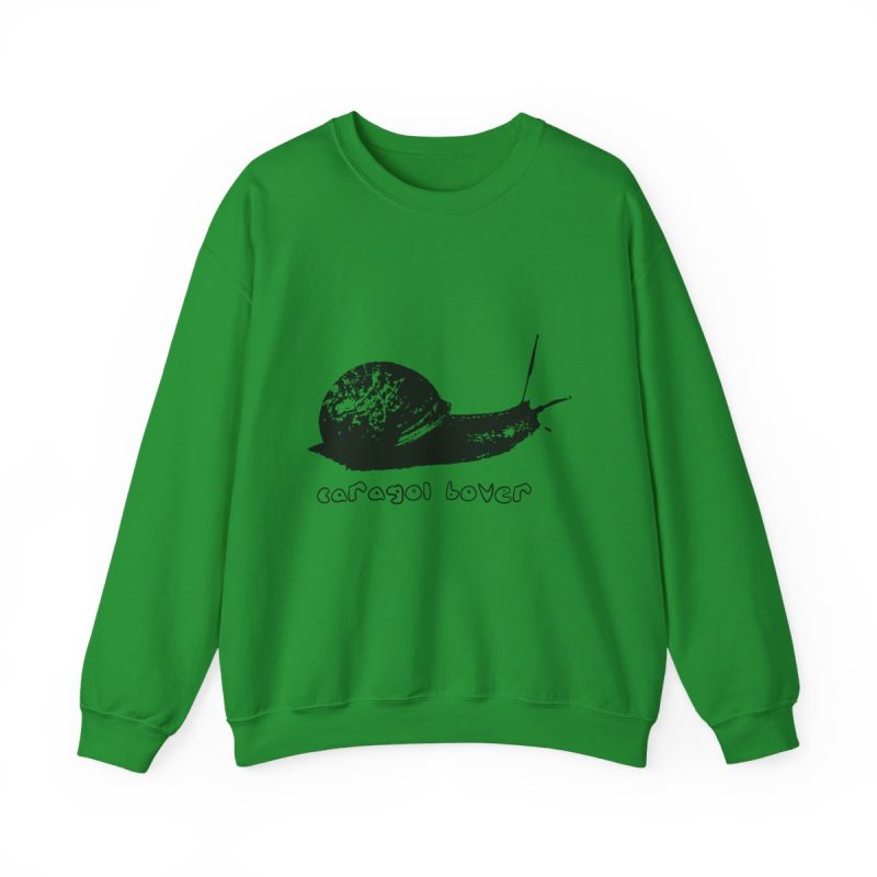 Sudadera cuello redondo - Verde irlandes - Camiseta Caragol Bover Cans