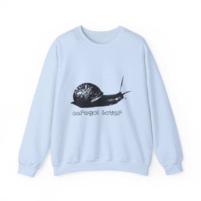 Sudadera cuello redondo - Azul claro - Camiseta Caragol Bover Cans