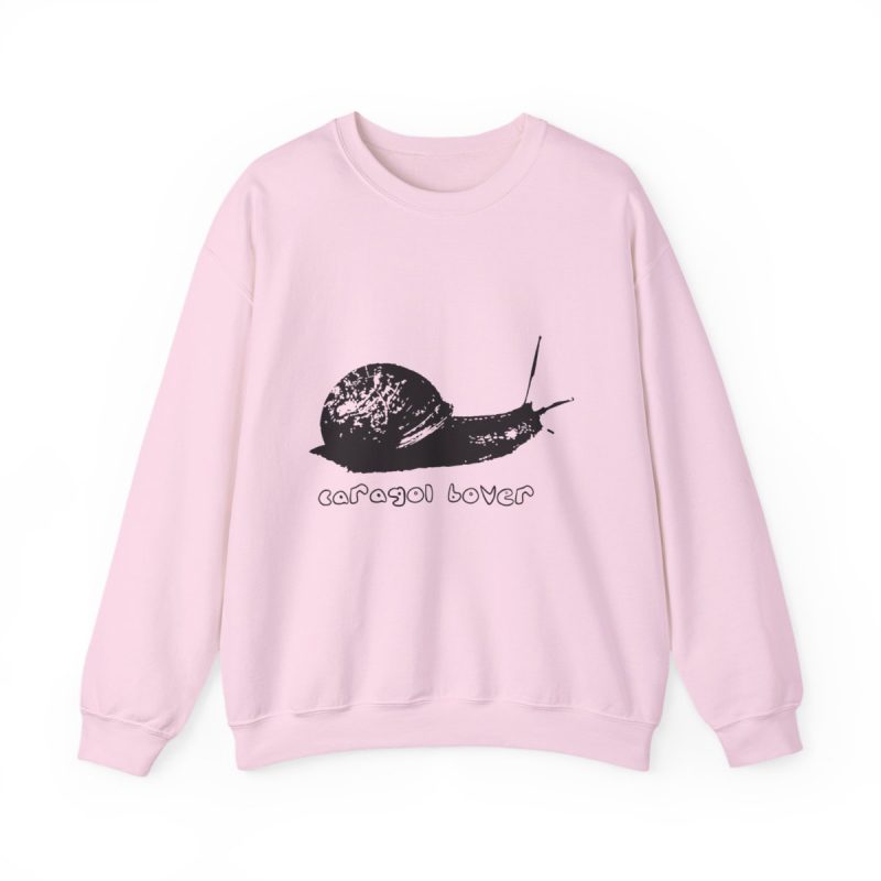 Sudadera cuello redondo - Rosa claro - Camiseta Caragol Bover Cans