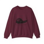 Sudadera cuello redondo - Granate - Camiseta Caragol Bover Cans