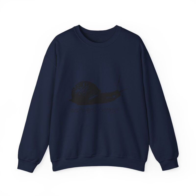 Sudadera cuello redondo - Azul marino - Camiseta Caragol Bover Cans