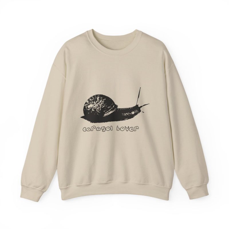 Sudadera cuello redondo - Arena - Camiseta Caragol Bover Cans