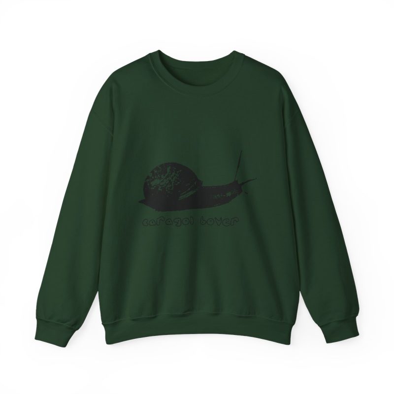 Sudadera cuello redondo - Verde bosque - Camiseta Caragol Bover Cans