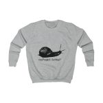 Sudadera infantil - Gris jaspeado claro - Camiseta Caragol Bover Cans