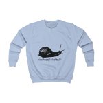 Sudadera infantil - Azul cielo - Camiseta Caragol Bover Cans