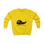 Sudadera infantil - Amarillo sol - Camiseta Caragol Bover Cans