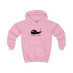 Sudadera con capucha infantil - Rosa bebe - Camiseta Caragol Bover Cans Sudadera con capucha infantil - Rosa bebe - Camiseta Caragol Bover Cans