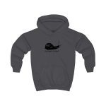 Sudadera con capucha infantil - Gris marengo - Camiseta Caragol Bover Cans Sudadera con capucha infantil - Gris marengo - Camiseta Caragol Bover Cans