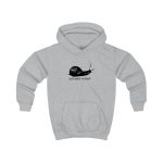 Sudadera con capucha infantil - Gris jaspeado claro - Camiseta Caragol Bover Cans Sudadera con capucha infantil - Gris jaspeado claro - Camiseta Caragol Bover Cans