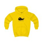 Sudadera con capucha infantil - Amarillo sol - Camiseta Caragol Bover Cans Sudadera con capucha infantil - Amarillo sol - Camiseta Caragol Bover Cans