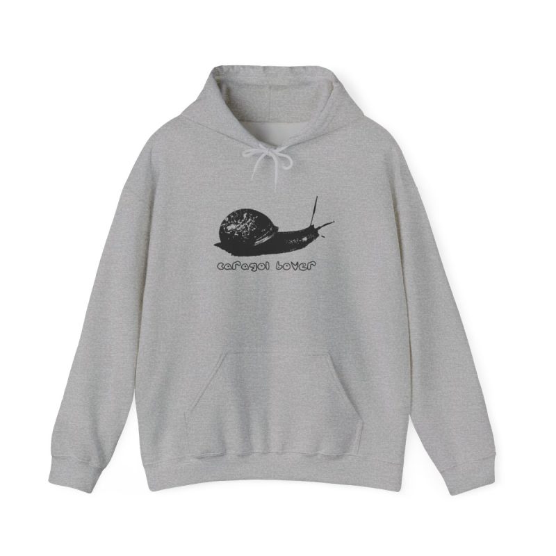 Sudadera con capucha - Gris deportivo - Camiseta Caragol Bover Cans