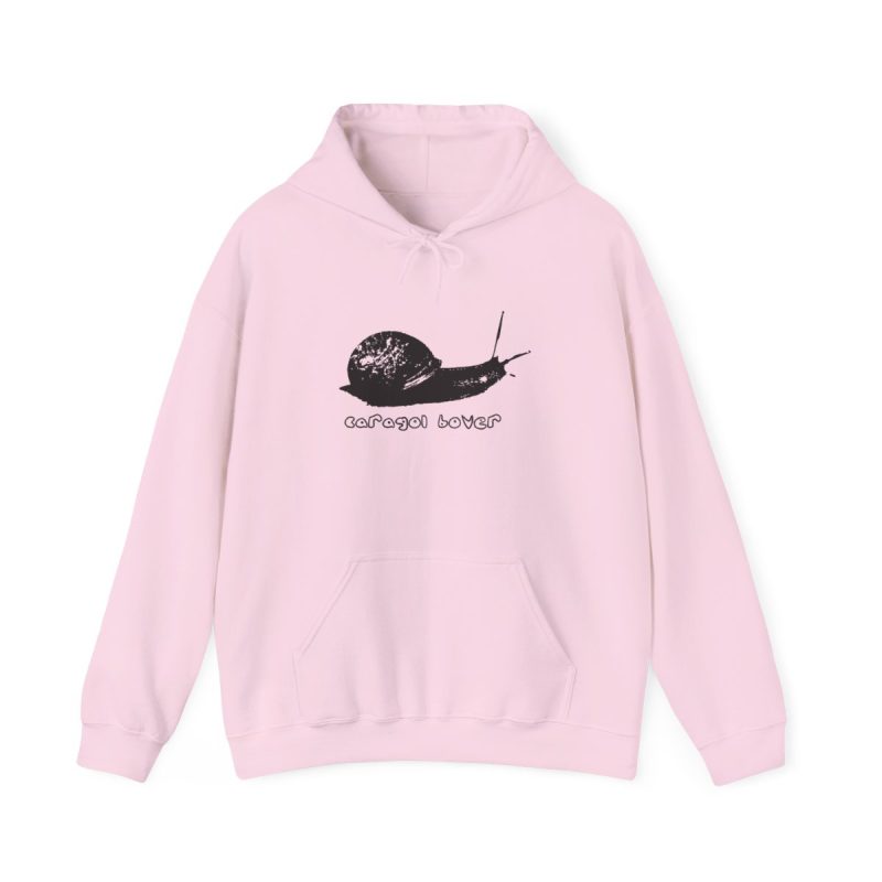 Sudadera con capucha - Rosa claro - Camiseta Caragol Bover Cans