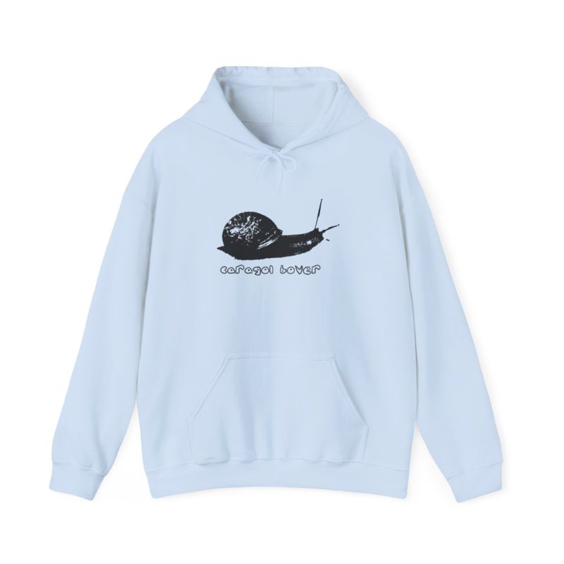 Sudadera con capucha - Azul claro - Camiseta Caragol Bover Cans