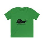 Camiseta infantil Softstyle - Verde irlandes - Camiseta Caragol Bover Cans