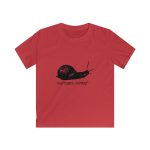 Camiseta infantil Softstyle - Rojo - Camiseta Caragol Bover Cans