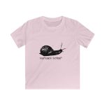 Camiseta infantil Softstyle - Rosa claro - Camiseta Caragol Bover Cans