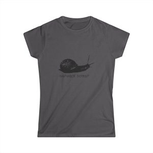 Camiseta mujer Softstyle - Gris marengo - Camiseta Caragol Bover Cans