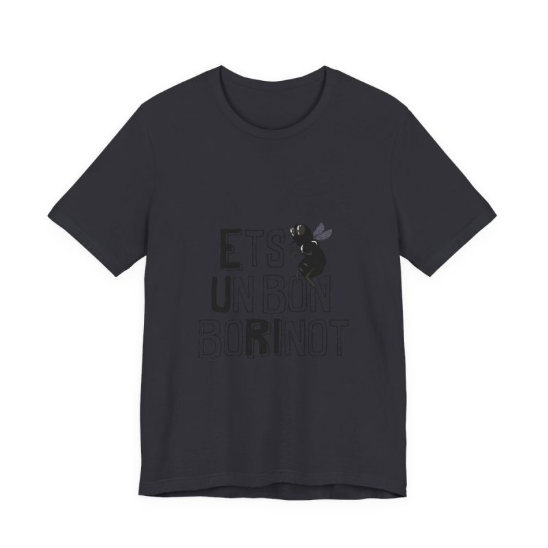 Camiseta jersey manga corta - Gris oscuro - Camiseta «Ets un bon borinot»