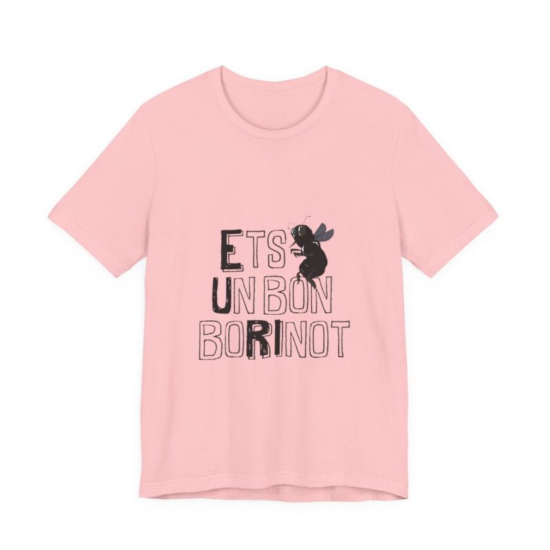 Camiseta jersey manga corta - Rosa - Camiseta «Ets un bon borinot»