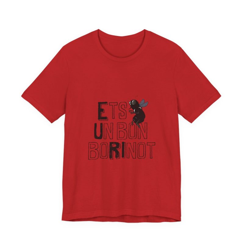 Camiseta jersey manga corta - Rojo - Camiseta «Ets un bon borinot»