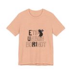 Camiseta jersey manga corta - Melocoton jaspeado - Camiseta «Ets un bon borinot»