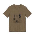 Camiseta jersey manga corta - Verde oliva jaspeado - Camiseta «Ets un bon borinot»
