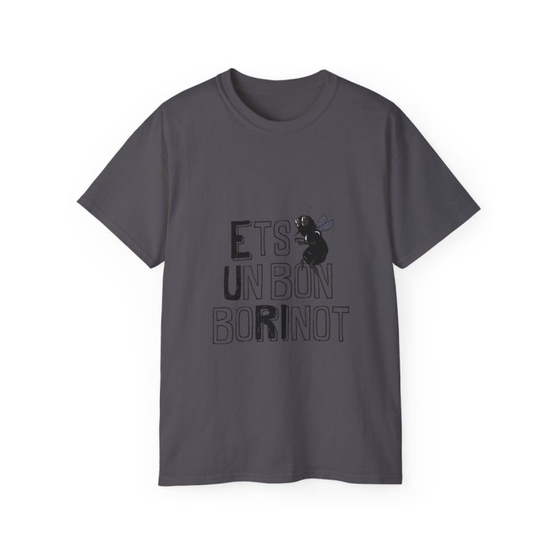 Camiseta ultra algodon - Gris marengo - Camiseta «Ets un bon borinot» Camiseta ultra algodon - Gris marengo - Camiseta «Ets un bon borinot»