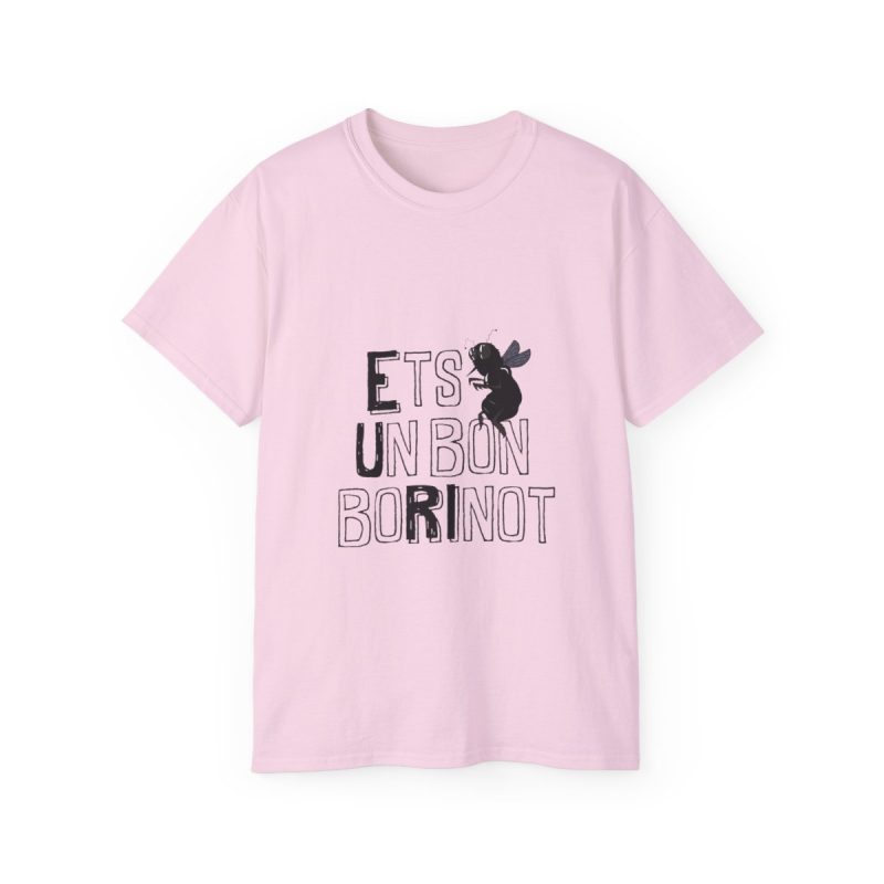 Camiseta ultra algodon - Rosa claro - Camiseta «Ets un bon borinot»