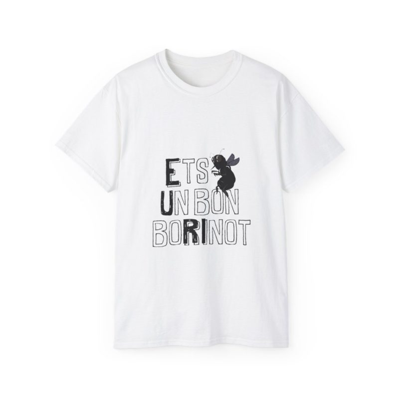Camiseta ultra algodon - Blanco - Camiseta «Ets un bon borinot»