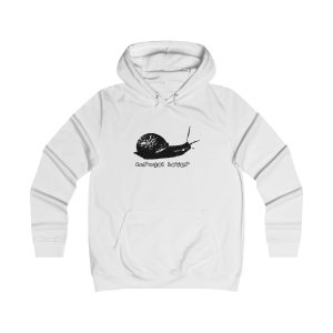 Sudadera universitaria mujer - Blanco artico - Camiseta Caragol Bover Cans