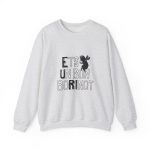 Sudadera cuello redondo - Gris ceniza - Camiseta «Ets un bon borinot»