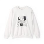 Sudadera cuello redondo - Blanco - Camiseta «Ets un bon borinot»