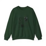 Sudadera cuello redondo - Verde bosque - Camiseta «Ets un bon borinot»
