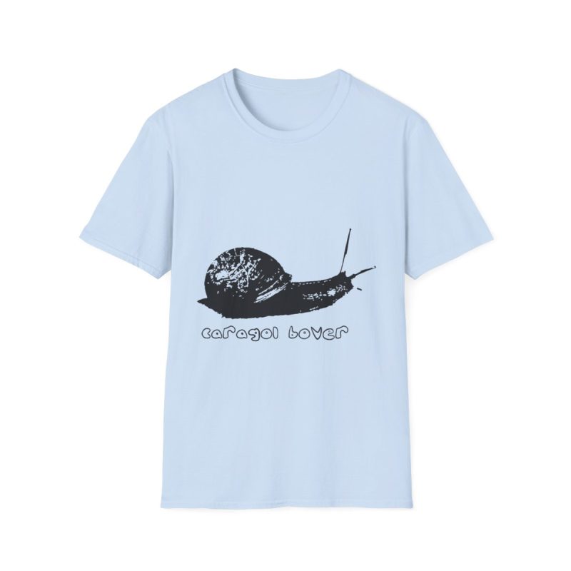 Camiseta Softstyle - Azul claro - Camiseta Caragol Bover Cans