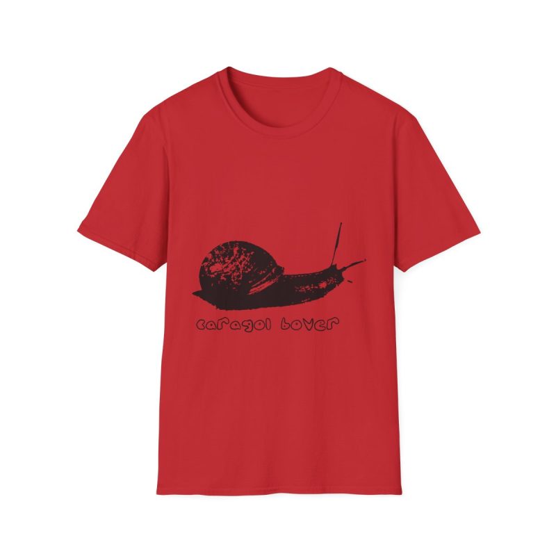 Camiseta Softstyle - Rojo - Camiseta Caragol Bover Cans